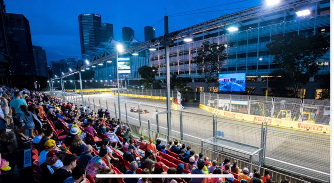 F1 Singapore ticket 2023 Stamford Grandstand Sunday race 1x, Tickets