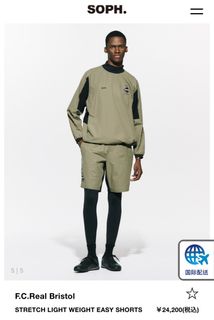 F.C.Real Bristol STRETCH LIGHT WEIGHT EASY SHORTS (On Sale $499)62940514422914110