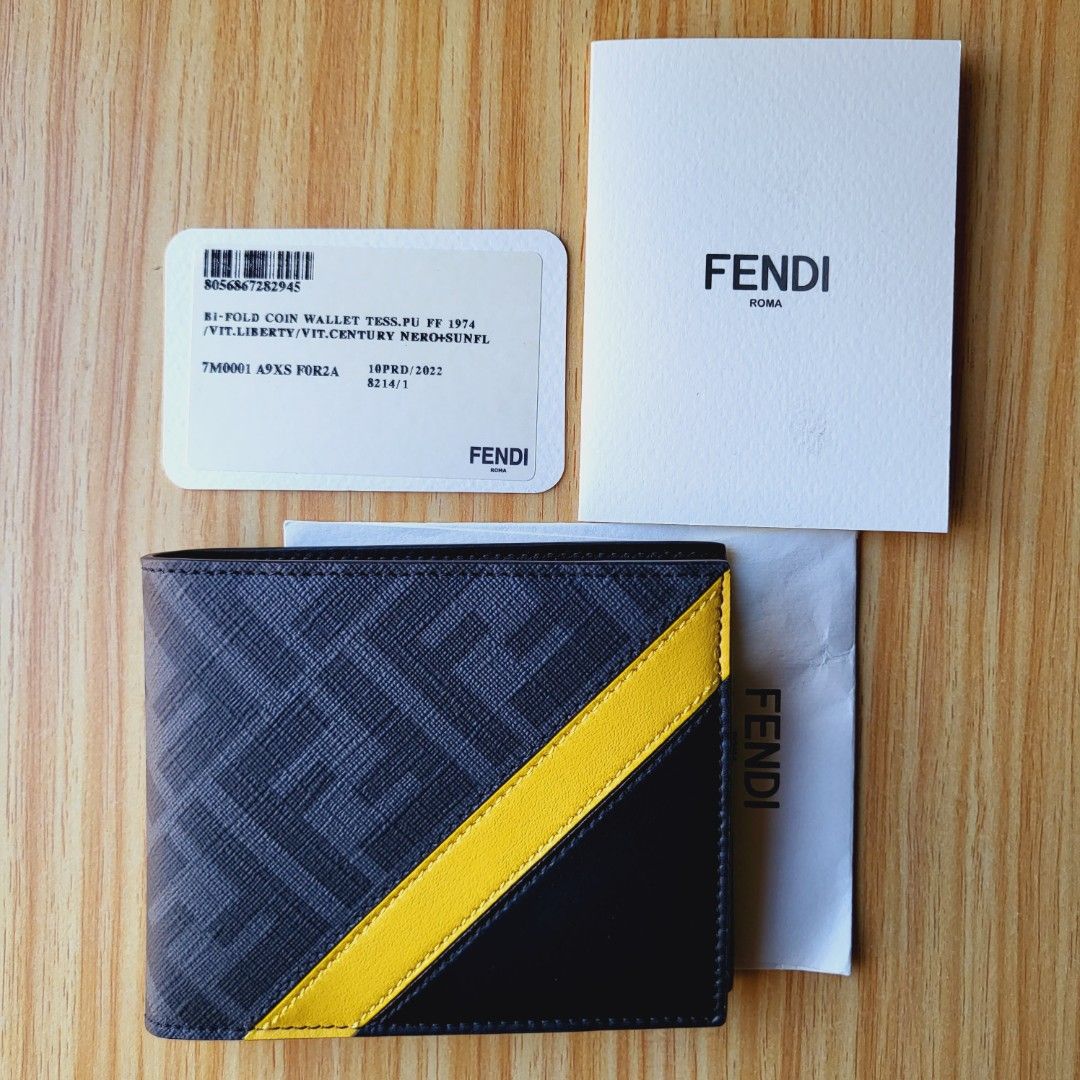 Fendi best sale wallets men