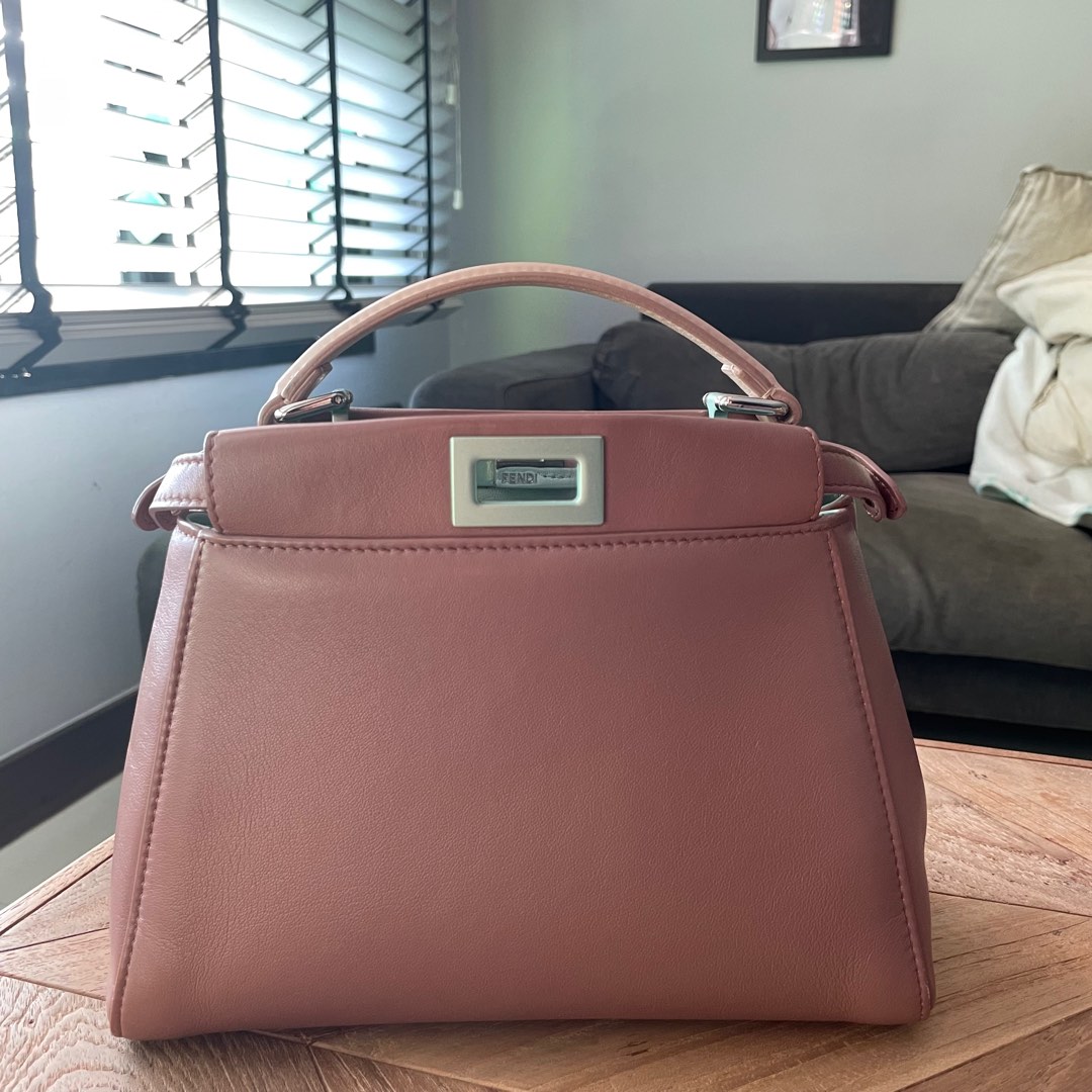 Fendi peekaboo clearance mini pink