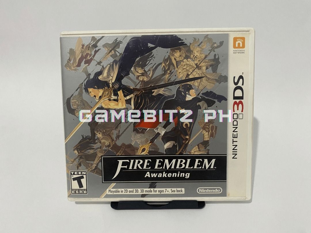 Fire Emblem Awakening 3DS 2DS Game (USA) (Category: Nintendo) located in Tarlac. Submitted by gamebitzph (Listing ID 1210414218, Image 1). Description: Fire Emblem Awakening for Nintendo 2DS/3DS (USA Region) Case, cartridge, inserts Pre-owned/Used The game cartridge has been tested and working location: Tarlac area shipping: J&T or LBC (payment first via gcash or bank account) COD is also available Message us for any inquiries, more details, or p