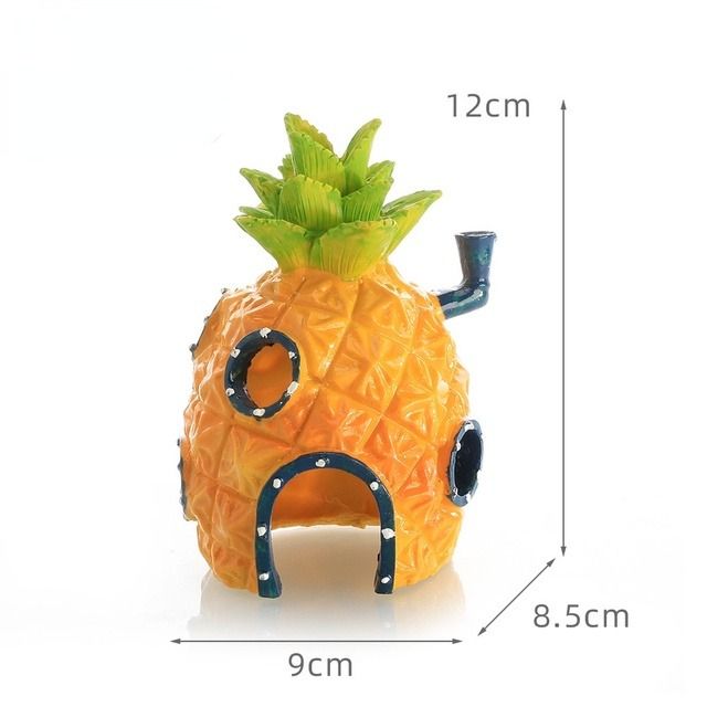 Spongebob pineapple hotsell house aquarium ornament