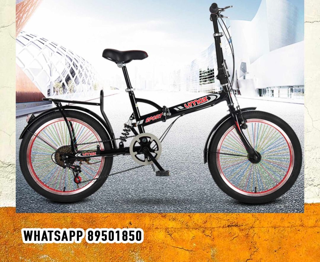 Vmax folding bike cheap