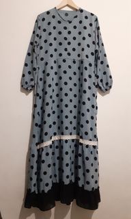 Gamis Polka Cantik