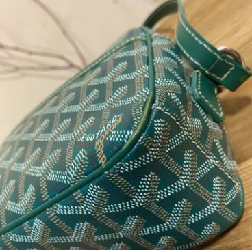 Goyard Green Vert Cap Camera Bag, Luxury, Bags & Wallets on Carousell