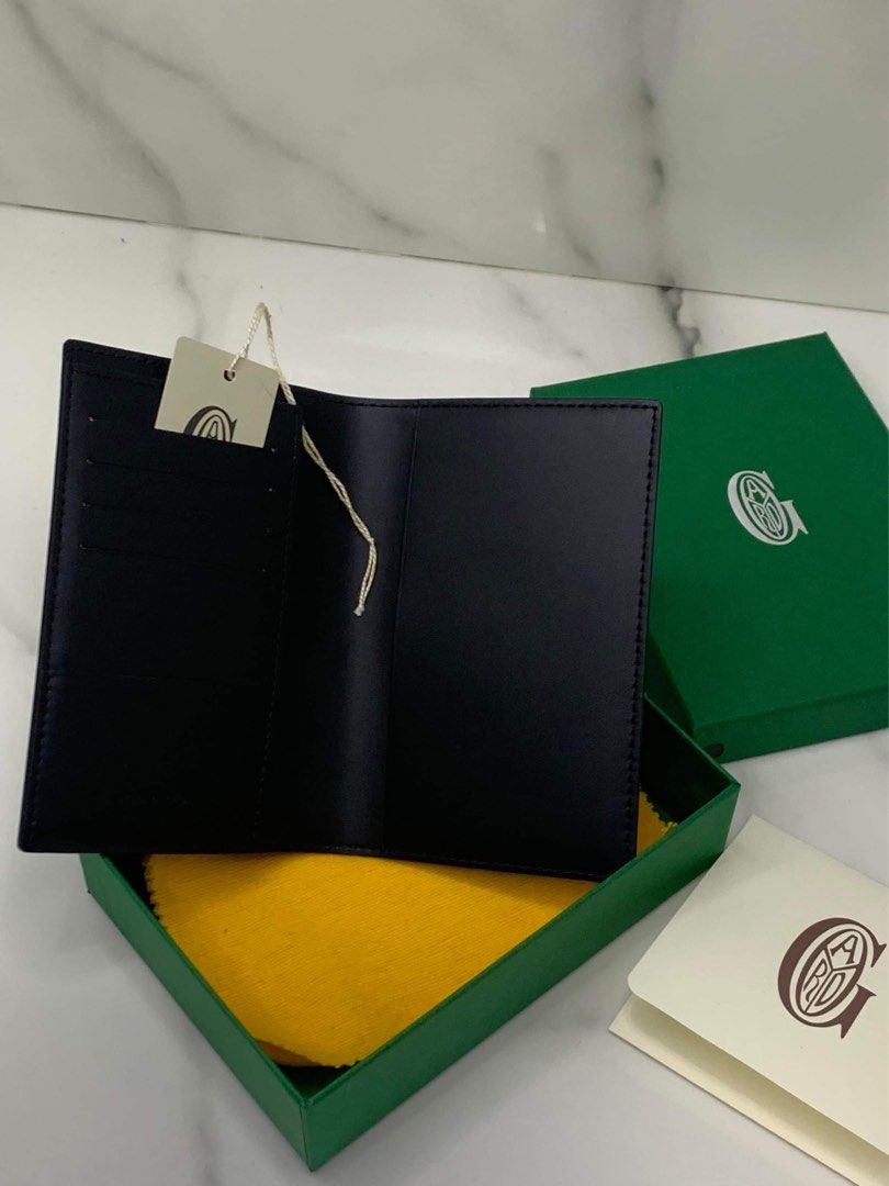 Goyard Passport holder black on Carousell