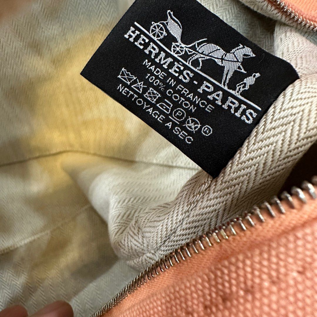 Hermes Bric a Brac Large Peach, Luxury, Bags & Wallets on Carousell