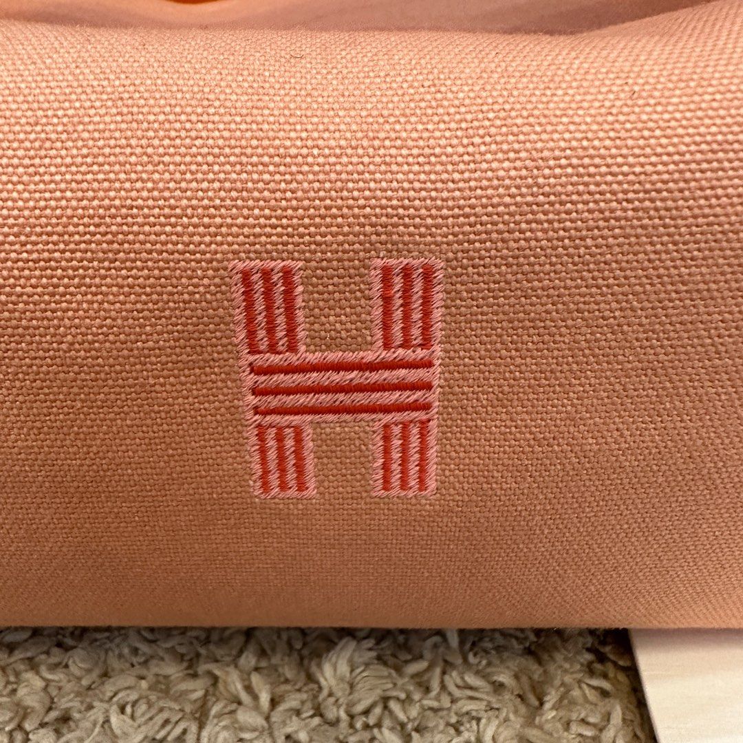 Hermes Bric a Brac Large Peach, Luxury, Bags & Wallets on Carousell