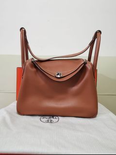 Hermes Lindy 30 gold stamp D