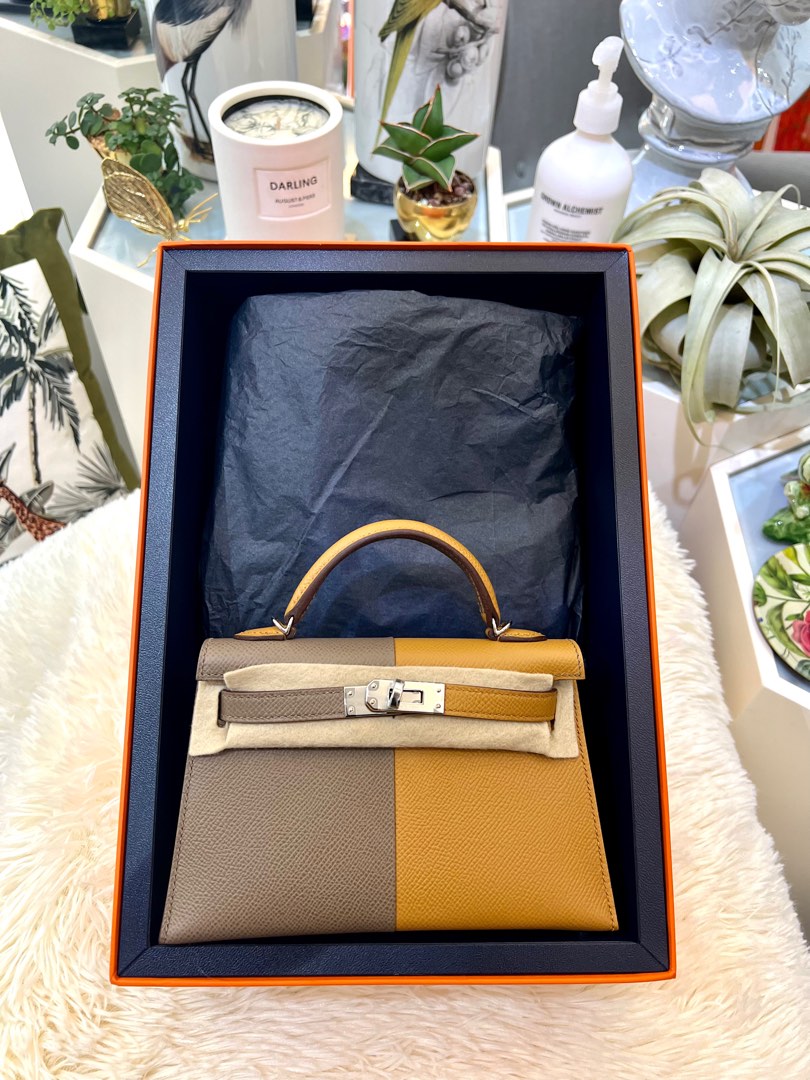 Hermes mini kelly 2. Two tone Carousell