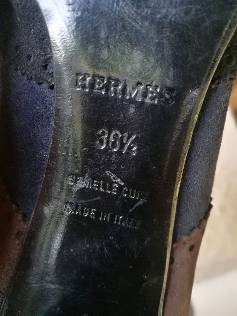 hermes semelle cuir