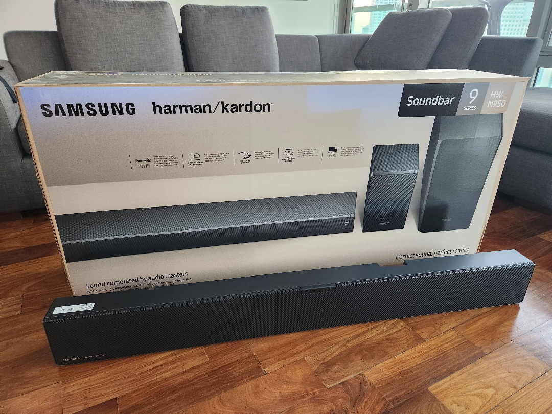 RUSH Samsung Harman/Kardon Soundbar HWN950, 512 Watts, 7.1.4
