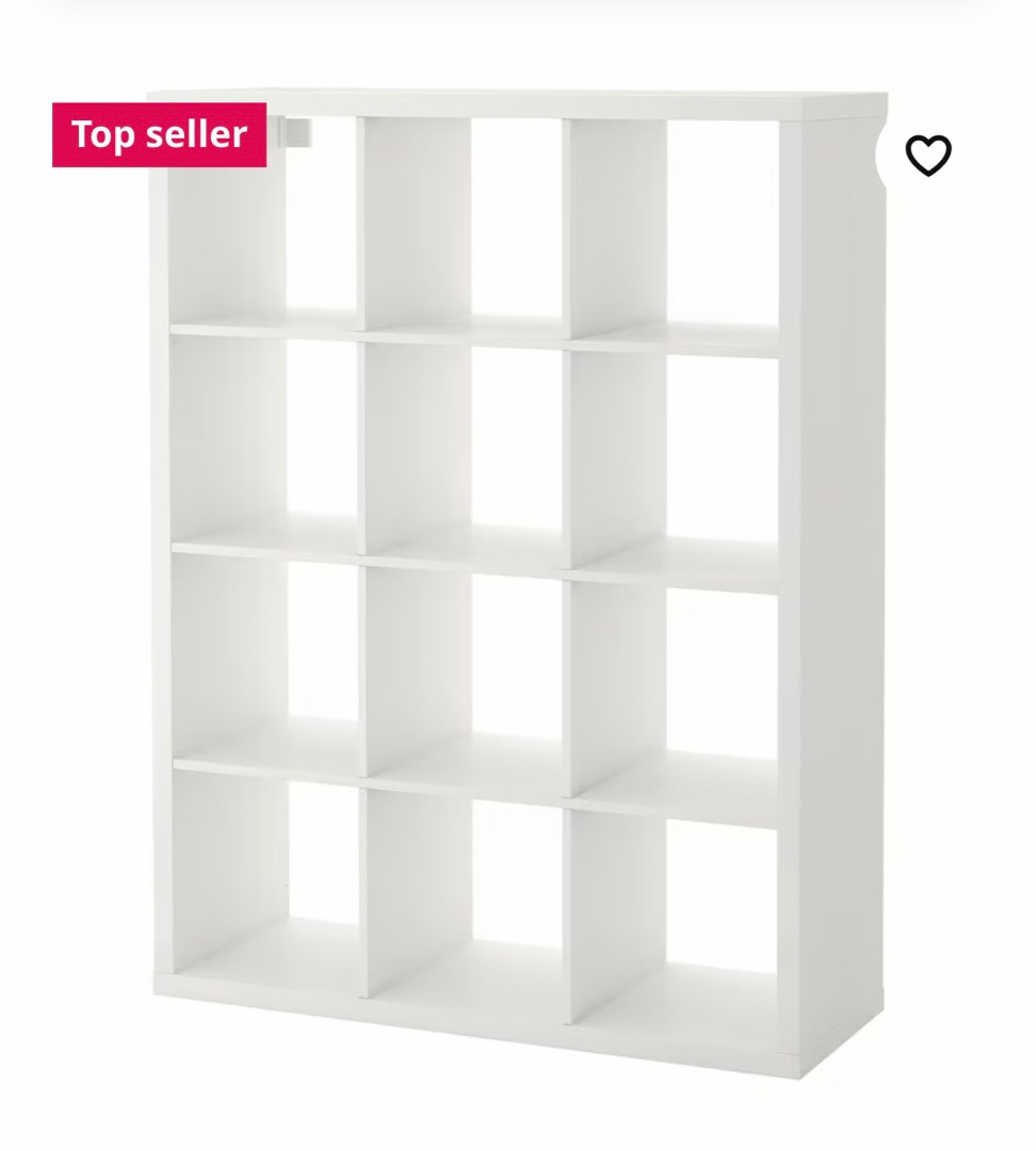 Ikea 3x4 shelving unit (white oak) RP170+ *similar to Kallax