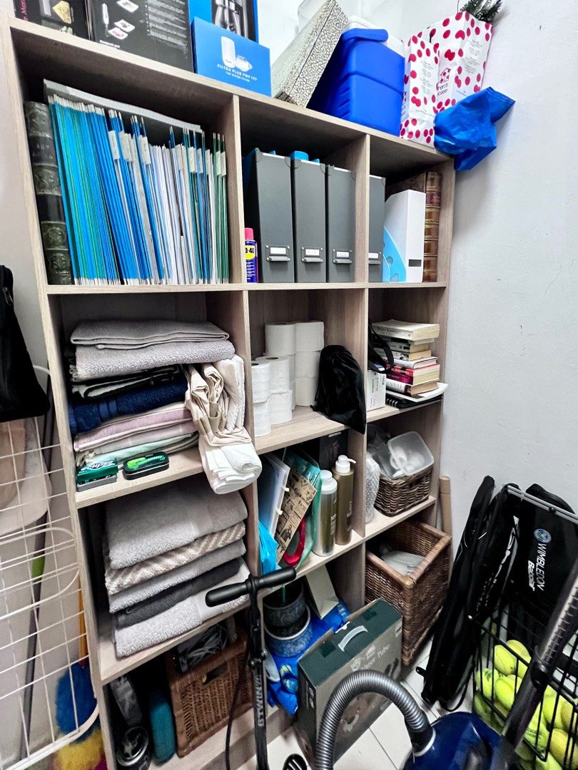 Ikea 3x4 shelving unit (white oak) RP170+ *similar to Kallax