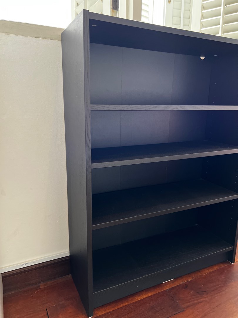 IKEA Billy book shelves Black, Furniture & Home Living, Furniture