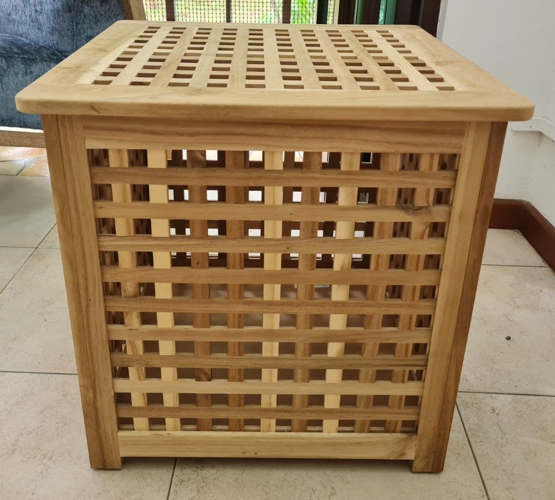 Ikea Hol storage side table/ chest, Furniture & Home Living, Furniture