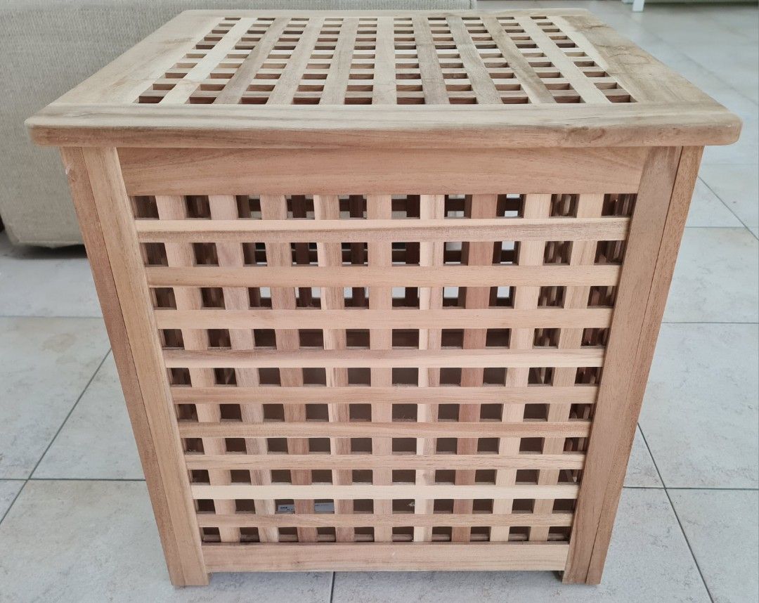 Ikea Hol storage side table/ chest, Furniture & Home Living, Furniture