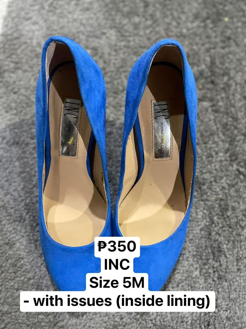 Cheap sales blue heels