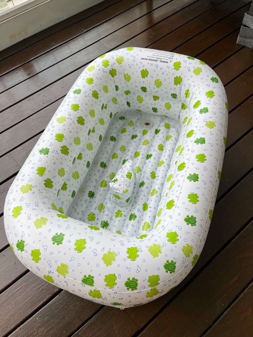 Inflatable Travel Baby Bathtub, Babies & Kids, Bathing & Changing