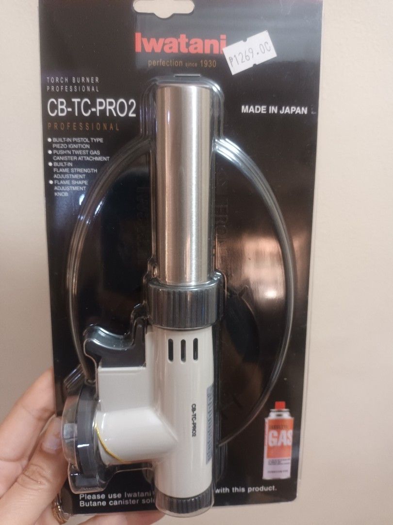 Iwatani Torch Burner Professional, TV & Home Appliances, Kitchen
