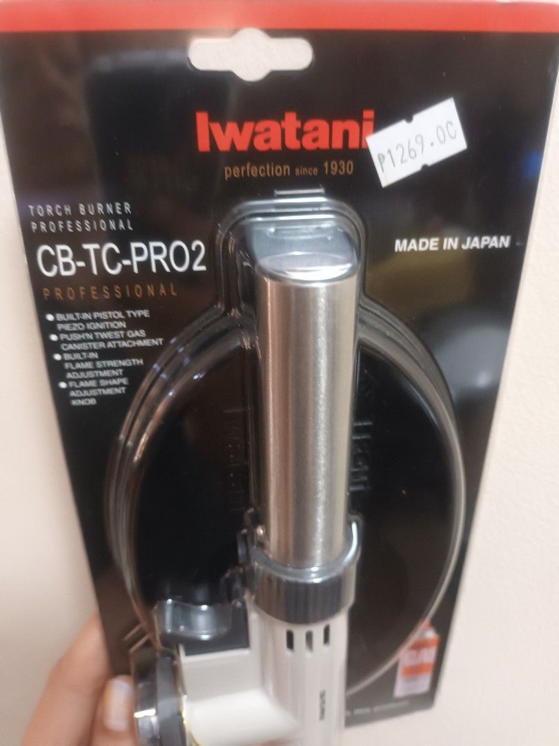 Iwatani Torch Burner Professional, TV & Home Appliances, Kitchen