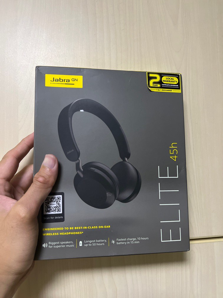 Jabra Elite 45h, Audio, Headphones & Headsets on Carousell