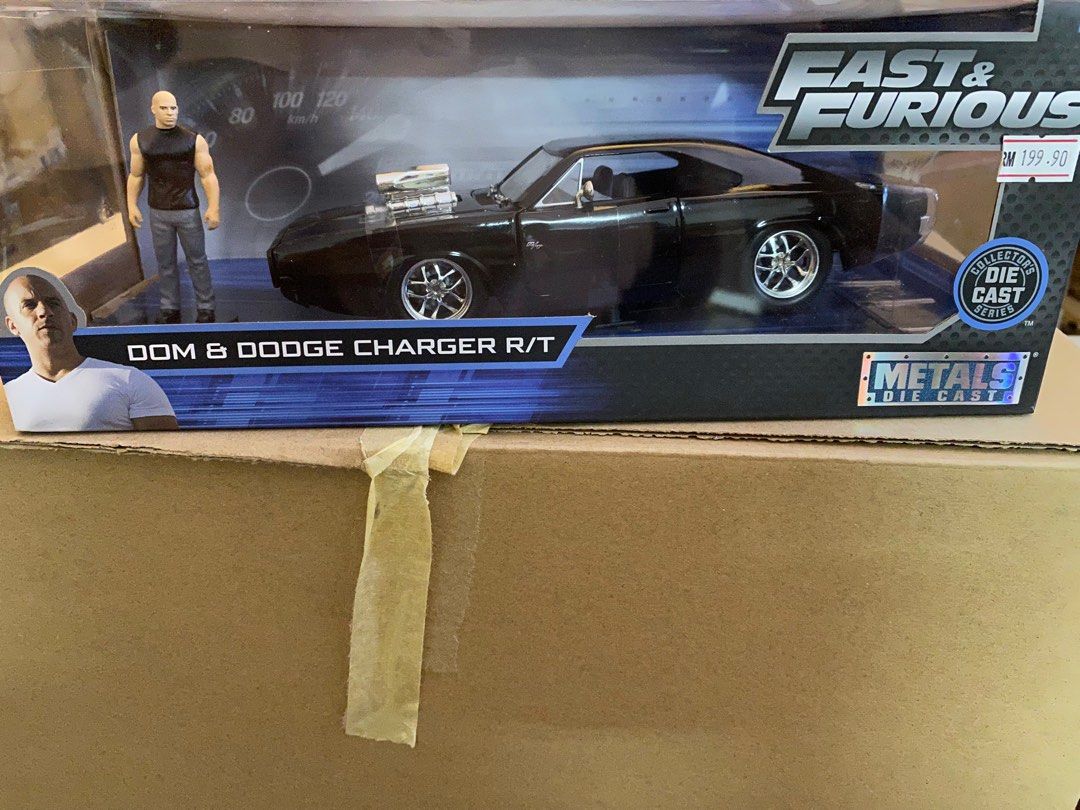 Voiture DODGE Charger R/T 1970 Fast and Furious 1/24 Figurine