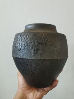 Japan cast iron vase