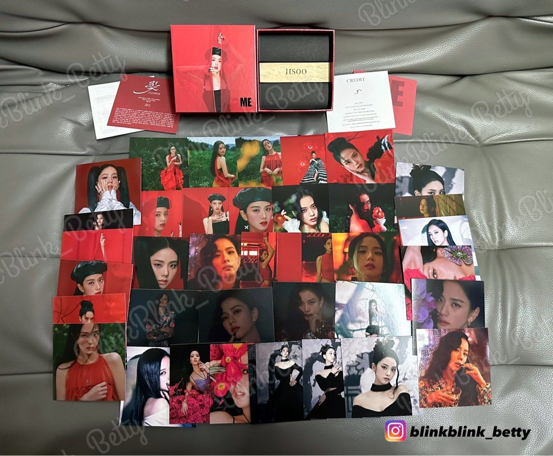 現貨］Jisoo Solo FIRST SINGLE ALBUM [ME] KIT ALBUM 淨專Blackpink 