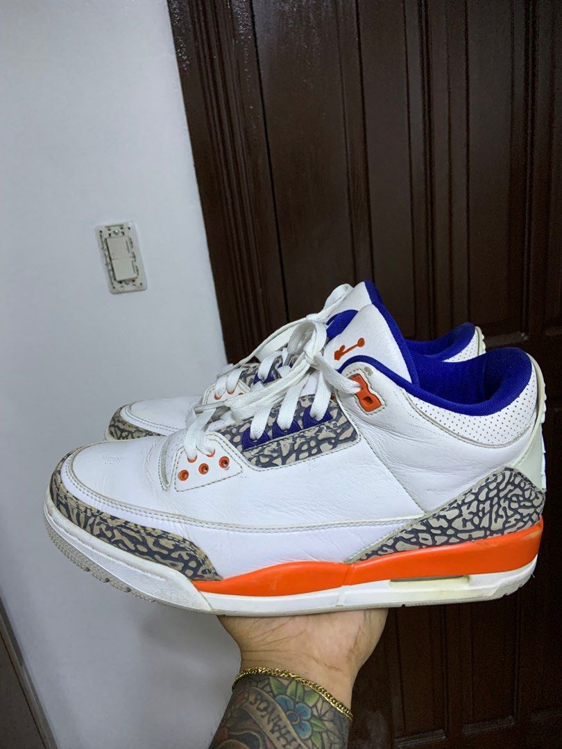 Jordan 3 new york knicks shop