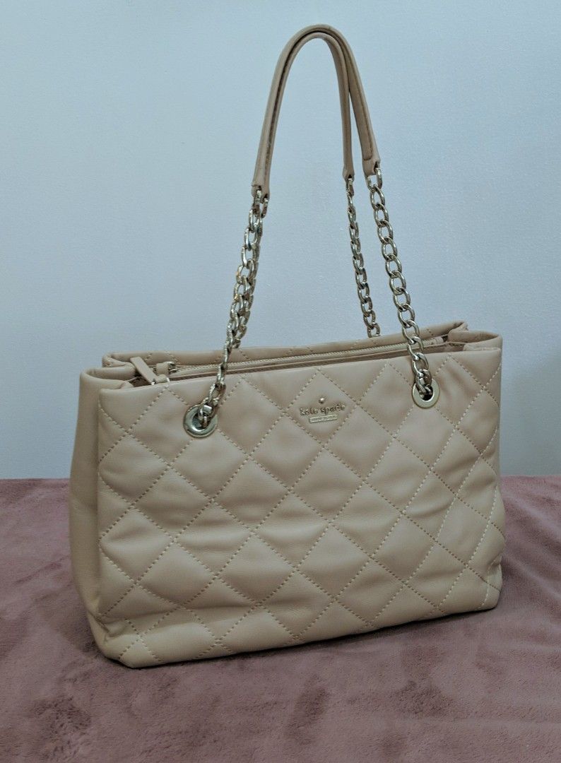 Kate Spade Emerson Place Allis Cashew Tote Shoulder Bag