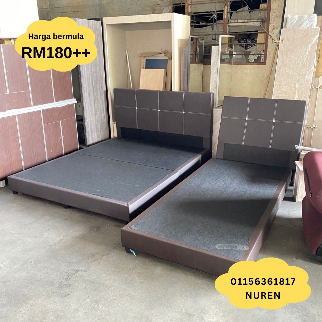 Harga katil divan shop single