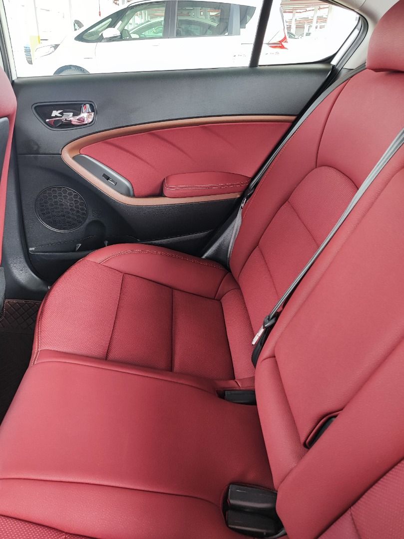 Kia Forte K3 Custom Leather Seats, Car Accessories, Car