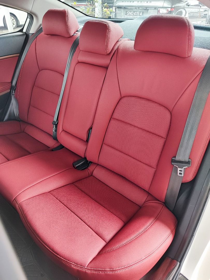 Kia Forte K3 Custom Leather Seats, Car Accessories, Car