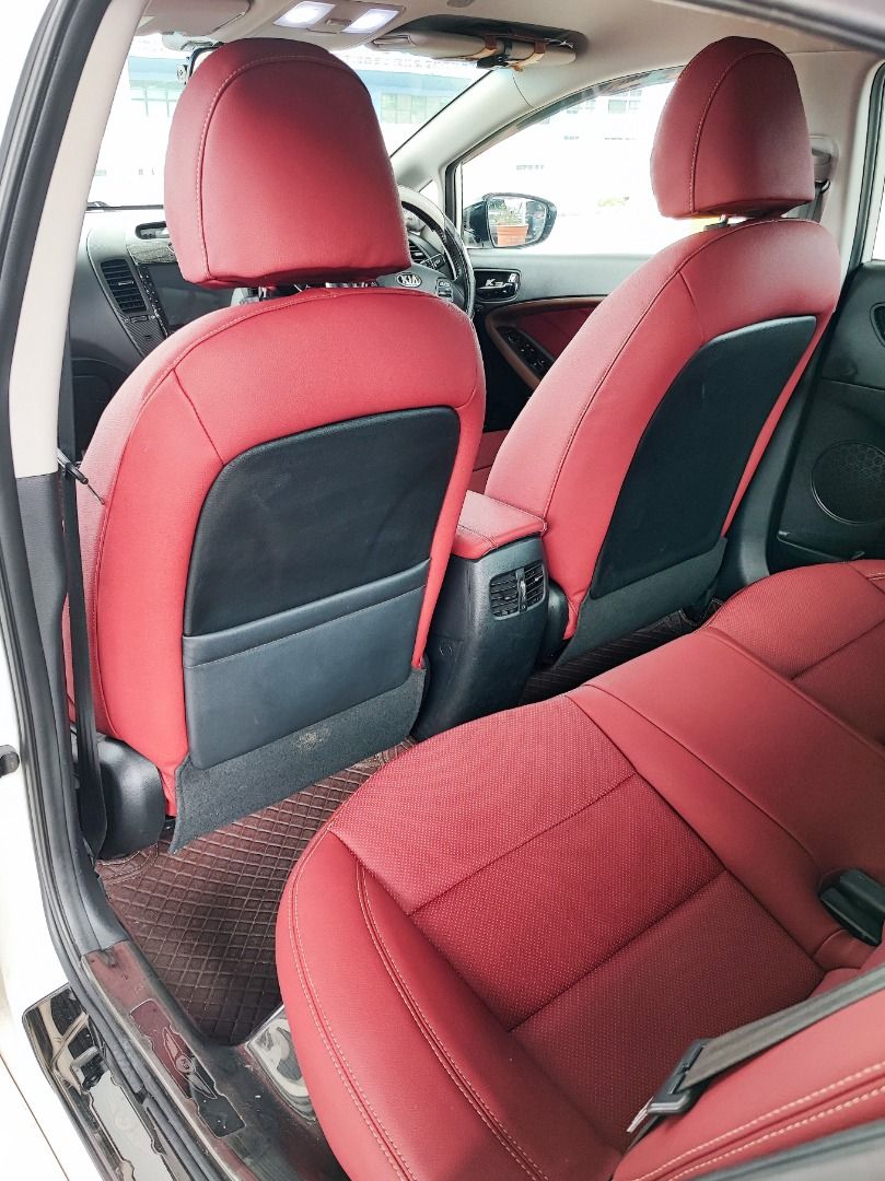 Kia Forte K3 Custom Leather Seats, Car Accessories, Car