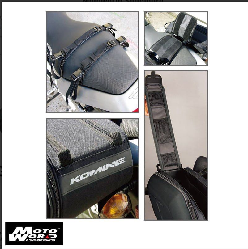 BNWT: Komine Saddle Bags (SA-212) Molded Saddle Bag Exp - Bike-Related  Parts & Accessories - SingaporeBikes.com