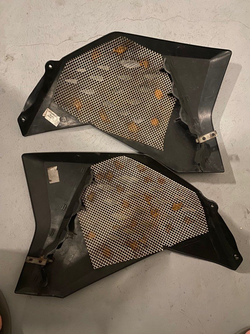 KTM Radiator Shroud, Motorcycles, Motorcycle Accessories on Carousell