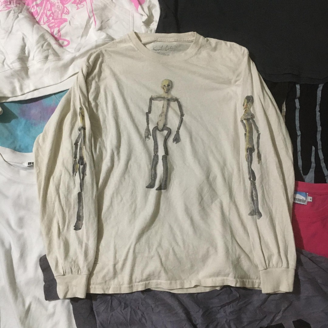 Kurt Cobain Skeleton Sweatshirt on Carousell