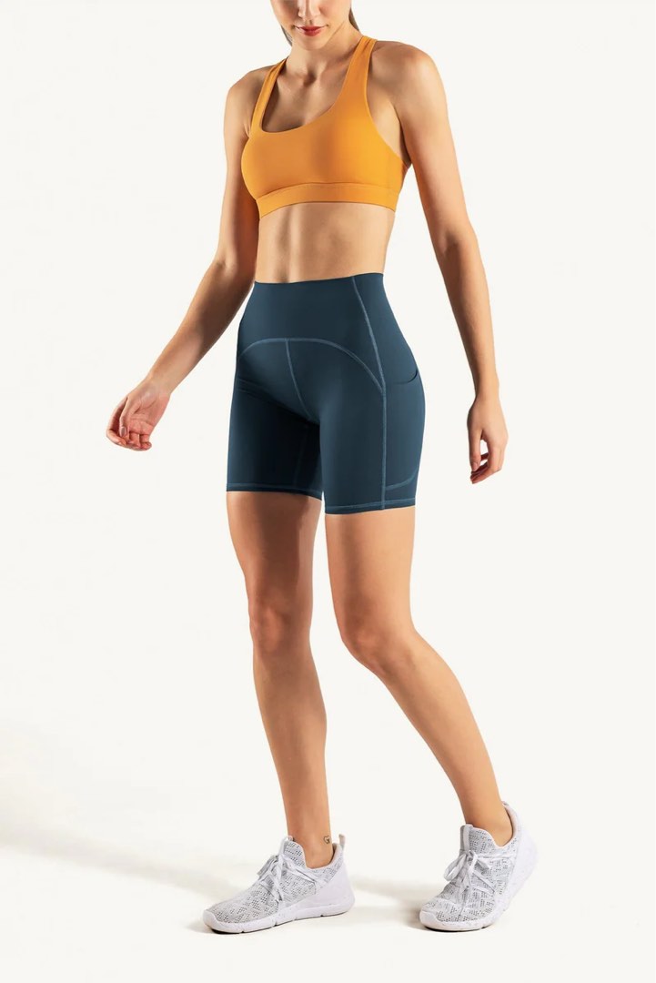 Kydra Kyro 7” Pocket Shorts - Deep Ocean, Women's Fashion, Activewear on  Carousell