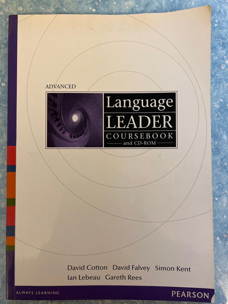 Language Leader Coursebook, 興趣及遊戲, 書本 & 文具, 教科書 - Carousell