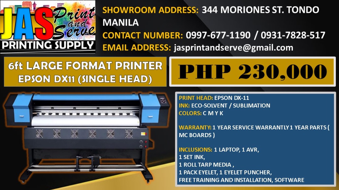 LARGE FORMAT PRINTER MACHINES, Computers & Tech, Printers, Scanners ...