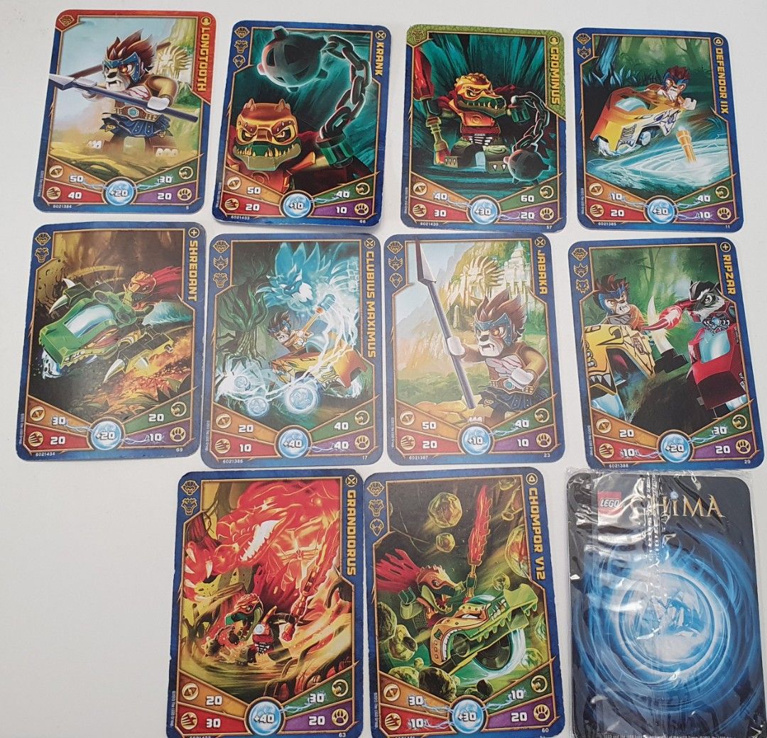 Lego [RETIRED] Legends of Chima Game Card Collectibles, Hobbies & Toys ...