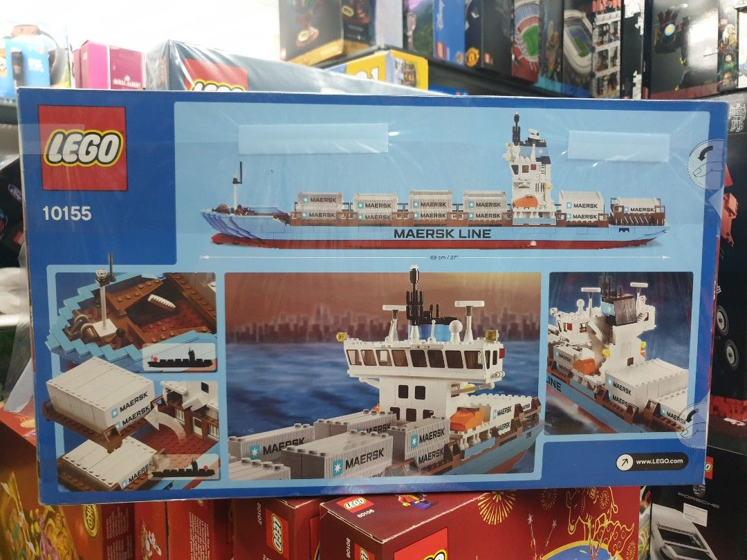Lego Maersk Line Container Ship 10155 on Carousell