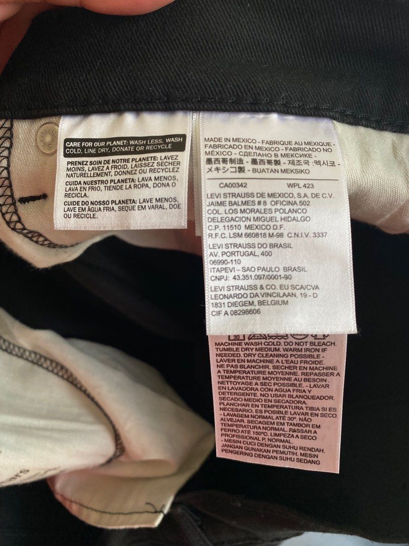 Levi's Blank Tab Pants on Carousell