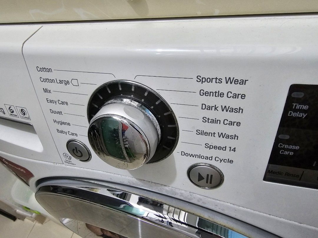 LG Direct Drive 9kg Washing Machine, TV & Home Appliances, Washing