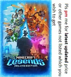 Limited Time SALE Xbox Minecraft Legends Deluxe Edition Video