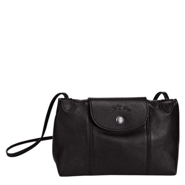 Longchamp Bag mini leather black adjusted sling bag black instock, Women's  Fashion, Bags & Wallets, Cross-body Bags on Carousell