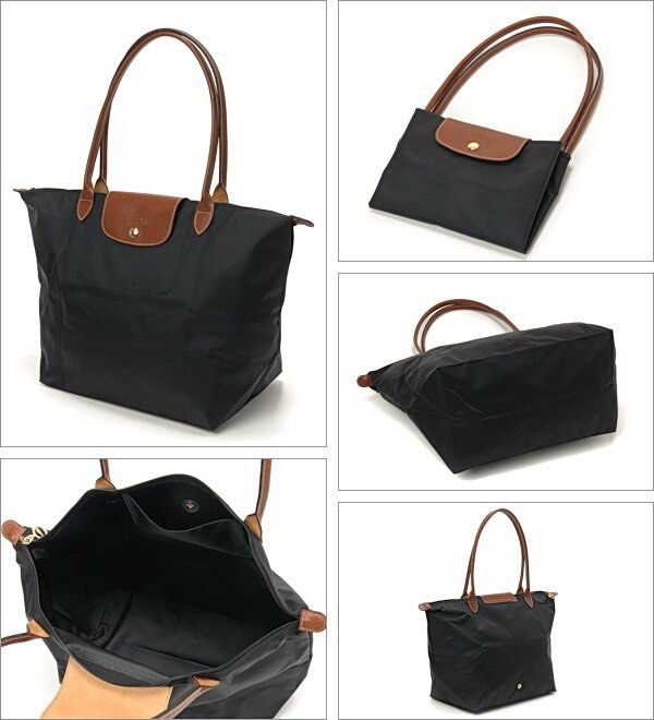 Longchamp Tote Bag classic la paige large size tote Bag both black and navy blue instock Women s Fashion Bags Wallets Tote Bags on Carousell