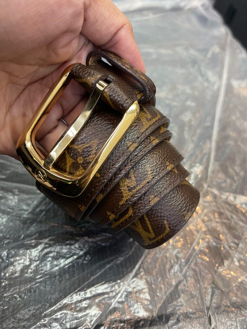 Louis Vuitton ellipse monogram canvas belt brown, Luxury, Accessories on  Carousell