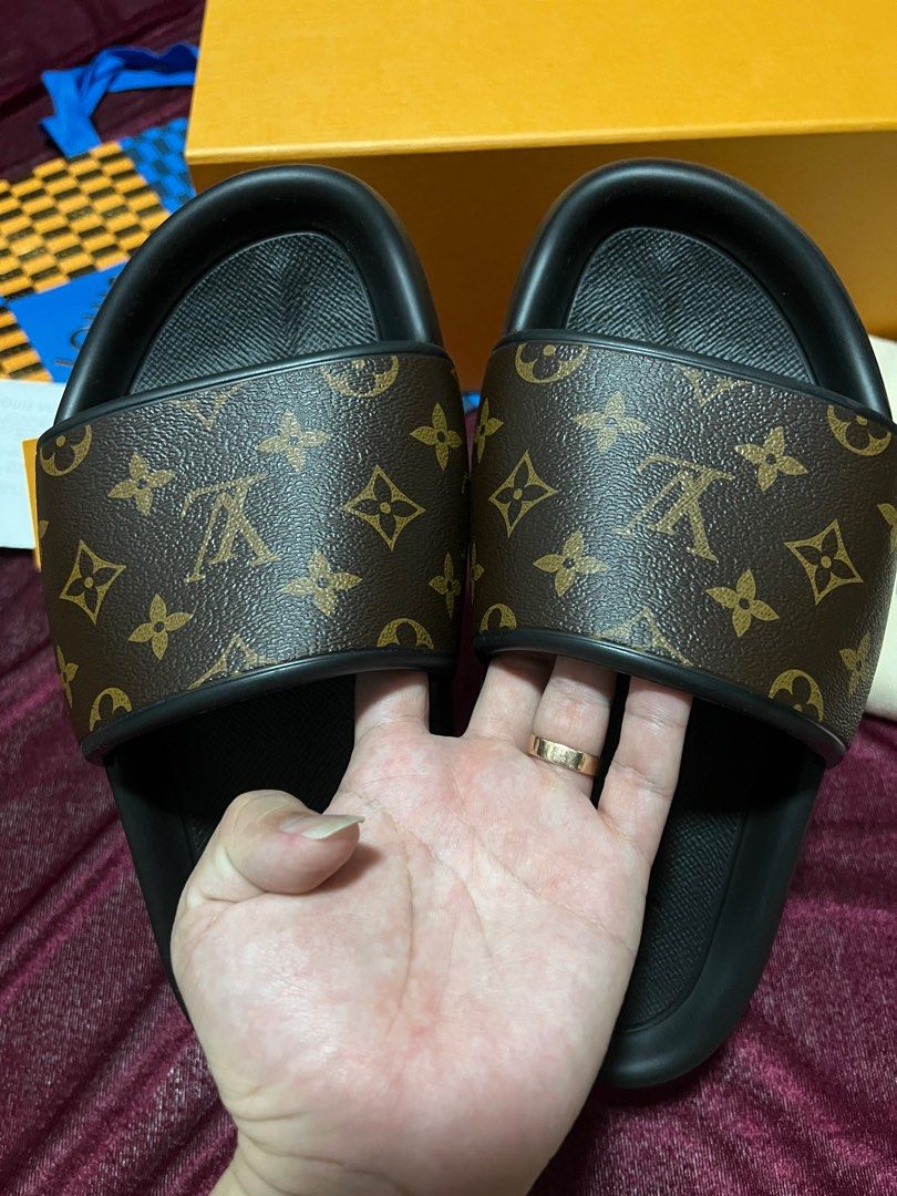 Louis Vuitton Waterfront Mule Macassar. Size 05.0